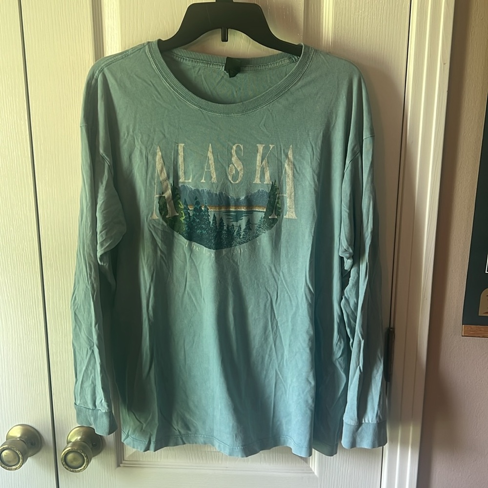 Blue Longsleeve Alaska Shirt